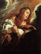 Domenico  Feti Saint Mary Magdalene Penitent Spain oil painting artist